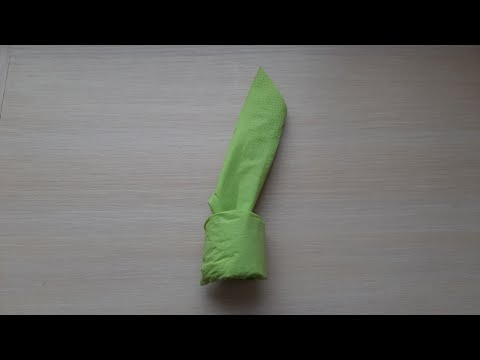 Как красиво сложить салфетки для сервировки стола