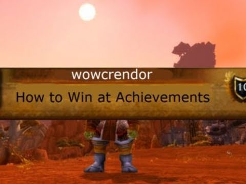 World of Warcraft: How to Win at Achievements (WoW Machinima)