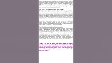 Kerala PSC Syllabus of asst  professor in electronics & communication engineering colleges 2016