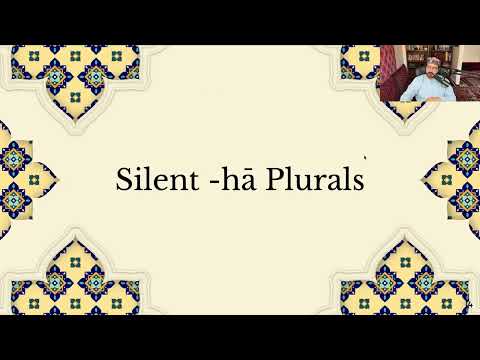 Persian Plurals Masterclass Persian 102, Class #9