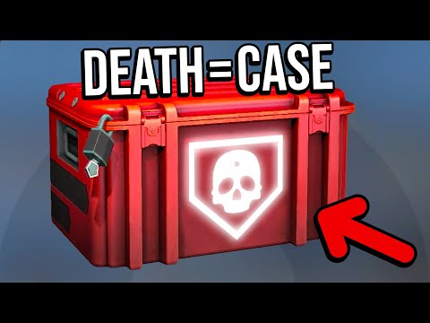 CSGO BUT WHEN I DIE I OPEN A CASE!