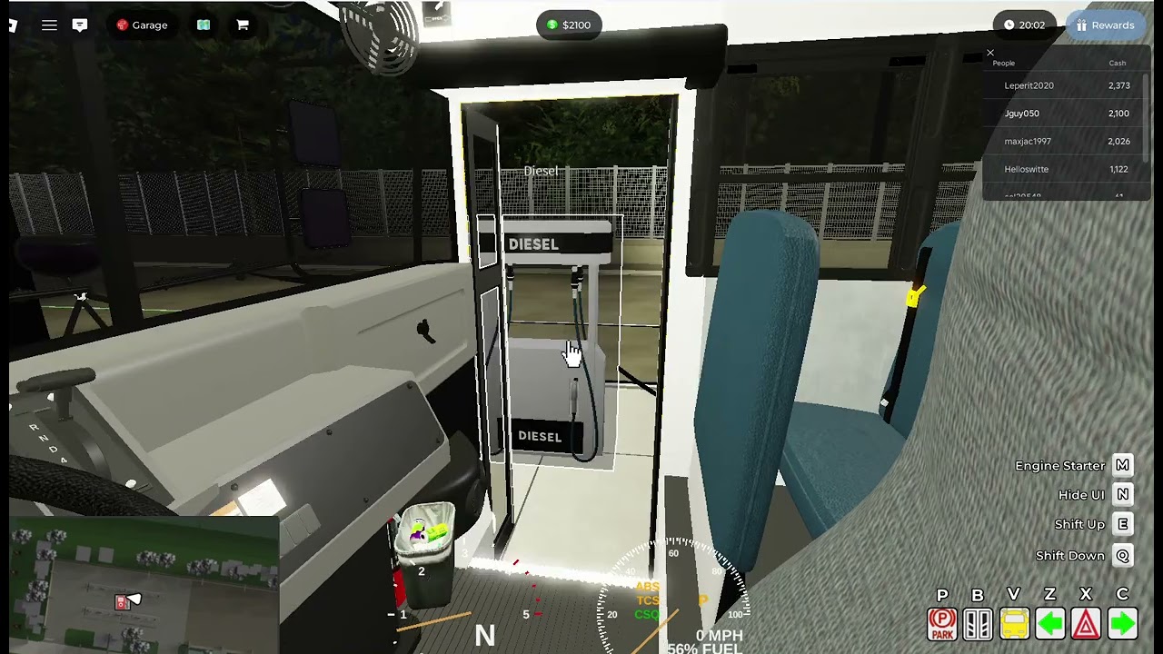 startup and failied attempt to get gas on 2023 Bluebird vision