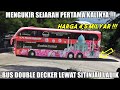 VIRAL !!! Mengukir Sejarah, Pertama Kalinya Bus Double Decker Lewat Jalur Sitinjau Lauik