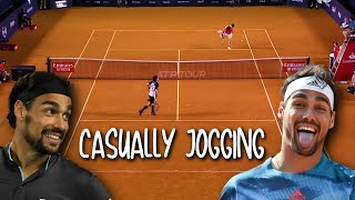 Fabio Fognini Being Casually Brilliant For 10 Minutes