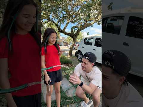 Filha deixa pai com sede!
