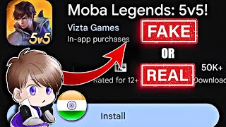 MOBILE LEGENDS INDIAN VERSION EXPOSE! | MOBA LEGENDS SCAM OR TRUE? screenshot 2