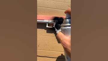 It’s just a water gun officer🤡 #oddlysatisfying #spraypaint