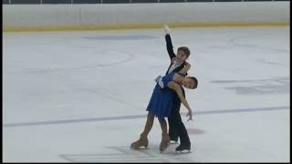 Caroline Liu &amp; John Carlson - Viennese Waltz - 2016 Chicago Ice Dance Championships