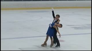 Caroline Liu & John Carlson - Viennese Waltz - 2016 Chicago Ice Dance Championships