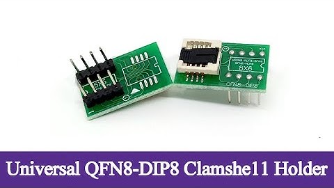 QFN8-DIP8 Adapter | QFN8-DIP8 Socket | Universal QFN8-DIP8 Clip | Universal QFN8-DIP8 Holder