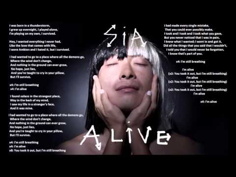 Sia Alive Cahill Promo Set Mixed By Chris Anson See SiaVEVO / CAHILLTV