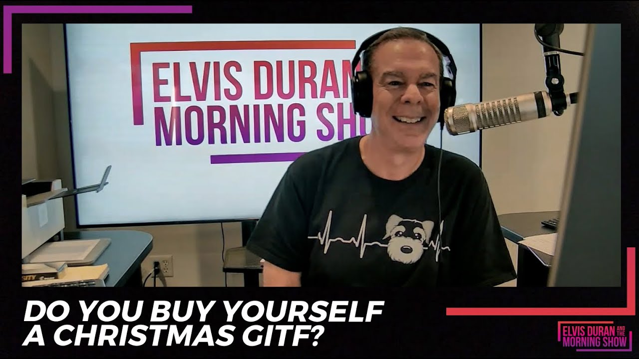 Do You Buy Yourself A Gift For The Holidays? | Elvis Duran Exclusive
