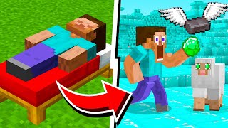 minecraft, mas EU POSSO TER SONHOS (e pesadelos!)