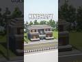 【マイクラ建築】小さなアパートを建築してみた #shorts #minecraft #マイクラ #マイクラ建築