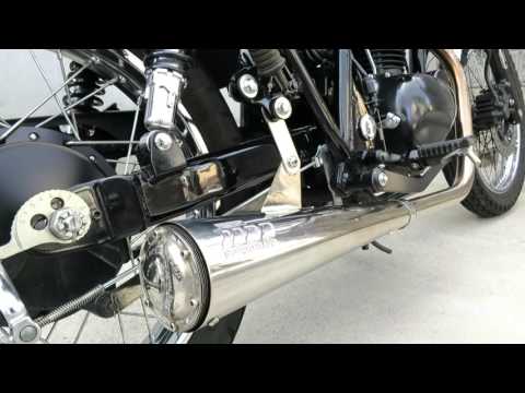 250TRマフラーサウンド WMスーパートラップ クローズエンド - YouTube