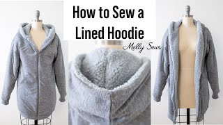 How to Line a Hoodie