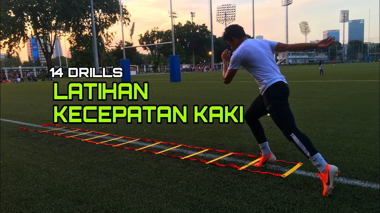 LATIHAN KECEPATAN KAKI SEPERTI “NEYMAR” - LADDER DRILL