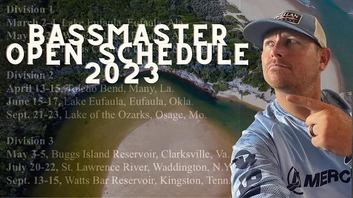 Bassmaster Open Schedule and New Rules! LIVE from ...