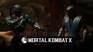 Mortal Kombat X - Triborg Cyber Sub Zero Vs  Sub-Zero - Very Hard