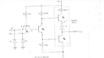 Two input TTL Nand Gate | ECT 203 Logic Circuit Design| Module 5