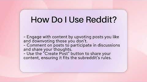 How Do I Use Reddit? - Everyday-Networking