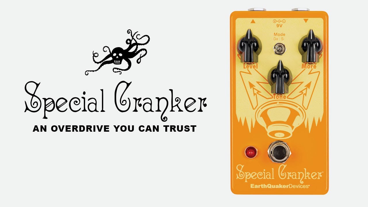 Special Cranker All Discrete Analog Distortion Enhancement Device Demo 