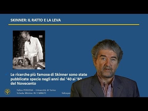 SKINNER: Condizionamento operante