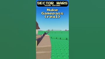 New P2W Nuke Gamepass [Sector Wars]  #roblox