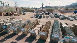 Cathedral City Aerial Video - Southwest Boulder Stone