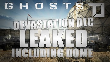 Cod Ghosts "Devastation" DLC Maps Leaked & Including "Dome" (Gameplay/Commentary)