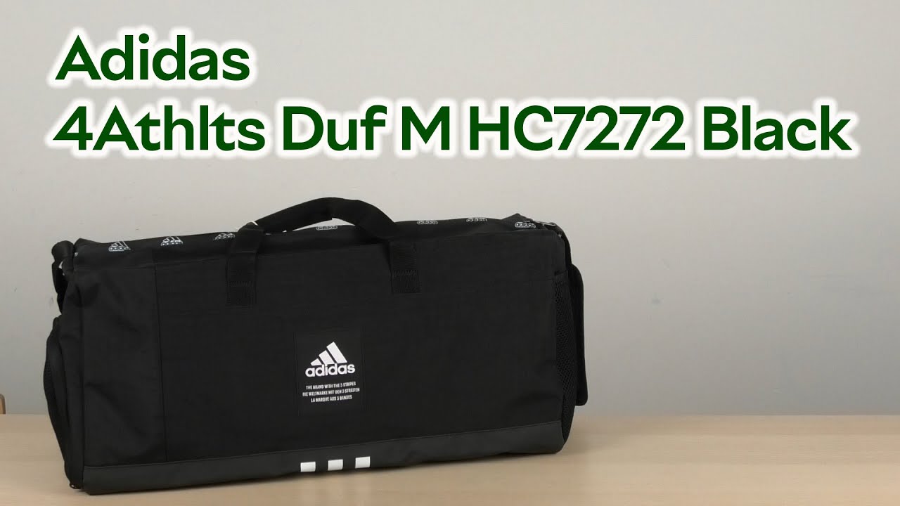 adidas 4ATHLTS Medium Duffel Bag - Black