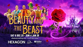 BEAUTY AND THE BEAST | Reading, Hexagon Theatre | Christmas Trailer 2025 with JUSTIN FLETCHER