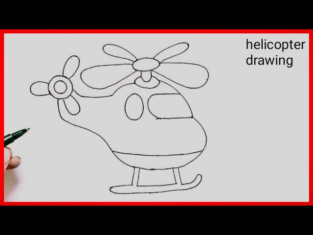 how to draw helicopter｜TikTok Search