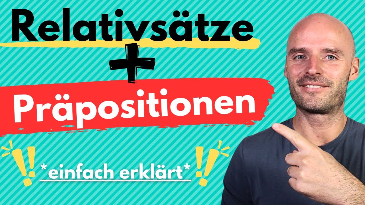 Einfacher kann man es nicht erklären 🤓 | Relativsätze mit Präpositionen