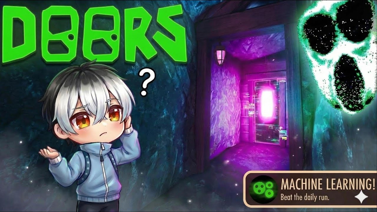 Zerei o NOVO UPDATE de DOORS👁️ (NEW DAILY RUNS 📟) MAS achei FACIL DEMAIS