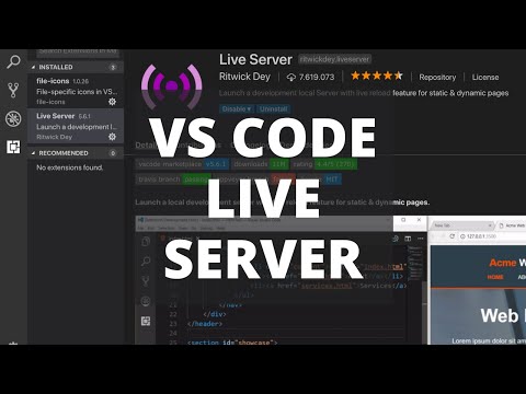 VS Code Live Server Extension: How to Auto Reload Your Browser?