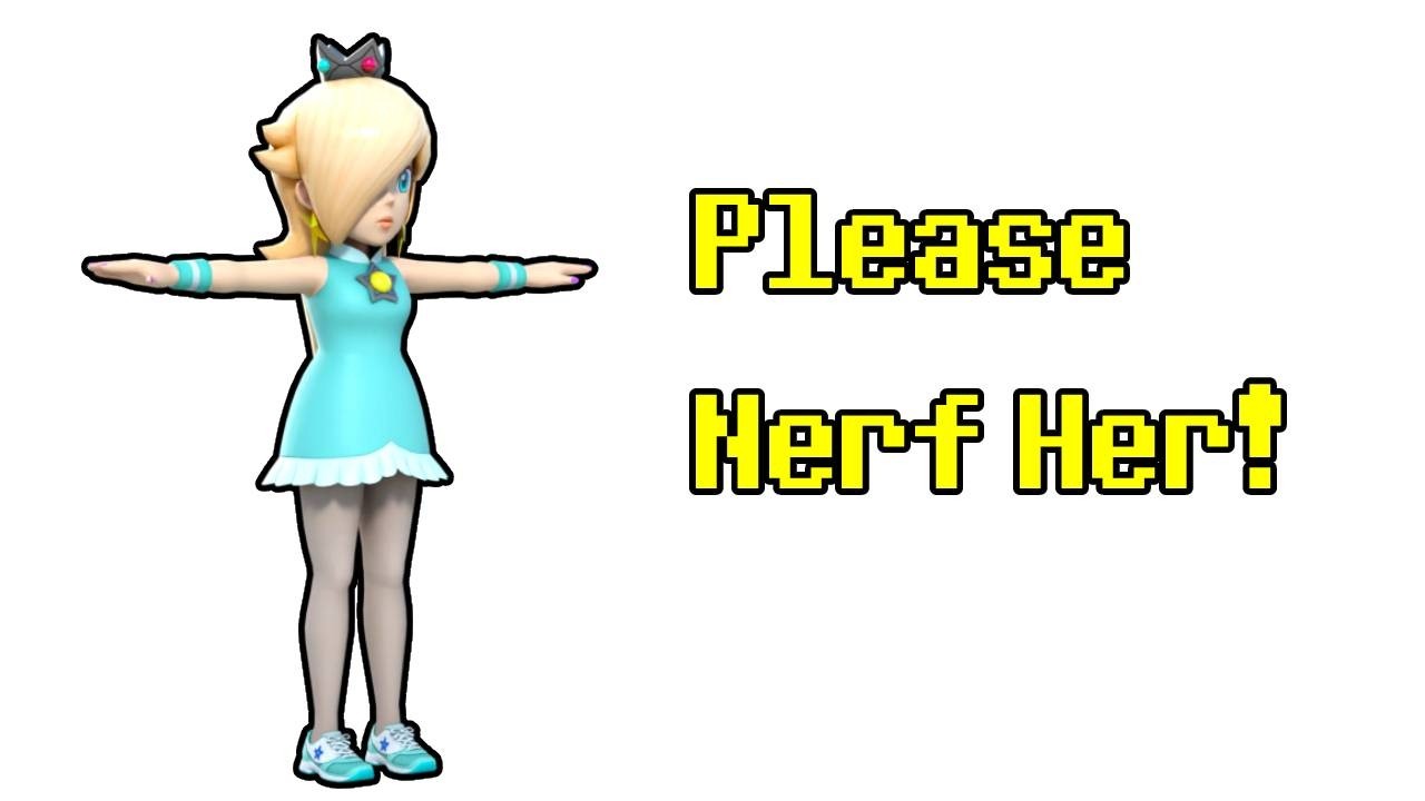 Розалина несправедлива в Mario Tennis.