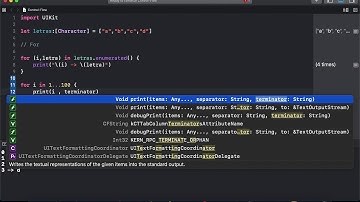 [Swift]: Estructuras de control (Ciclos)