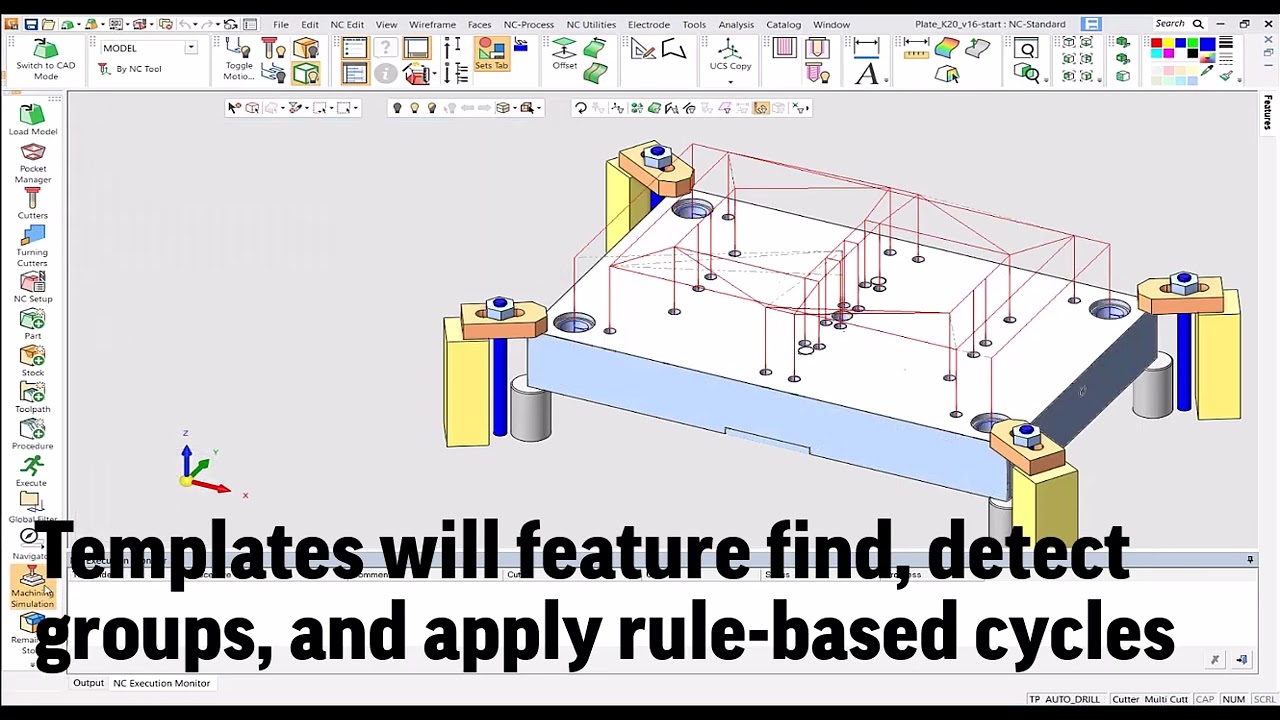 Auto Drilling Templates 