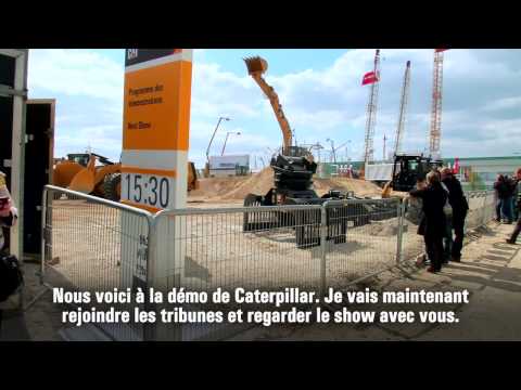 New Cat® Machines Introduced | INTERMAT 2012 (French Subtitles)