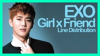 Line Distribution EXO Girl X Friend Line Distribution EXO Girl X Friend