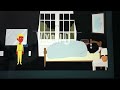 Evil Yellow Horse Wakes Up Black Bear And Goes To The Hotel And He Goes Back To Prison! 