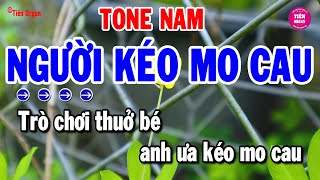 Người Phu Kéo Mo Cau Karaoke Tone Nam - Bolero Chất Lượng Cao | Tiên Organ
