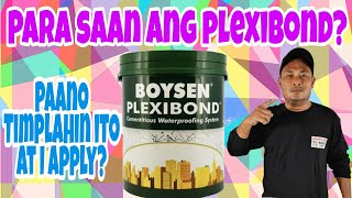 Paano gamitin ang Plexibond Cementitious Waterproofing/Boysen Paints/Best Varnish & Paints screenshot 2