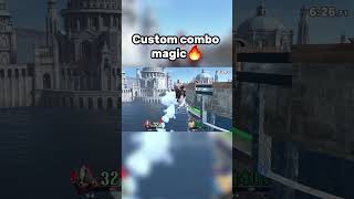 New custom Combo #cloudstrife #gaming #ssbu #ssbuclips