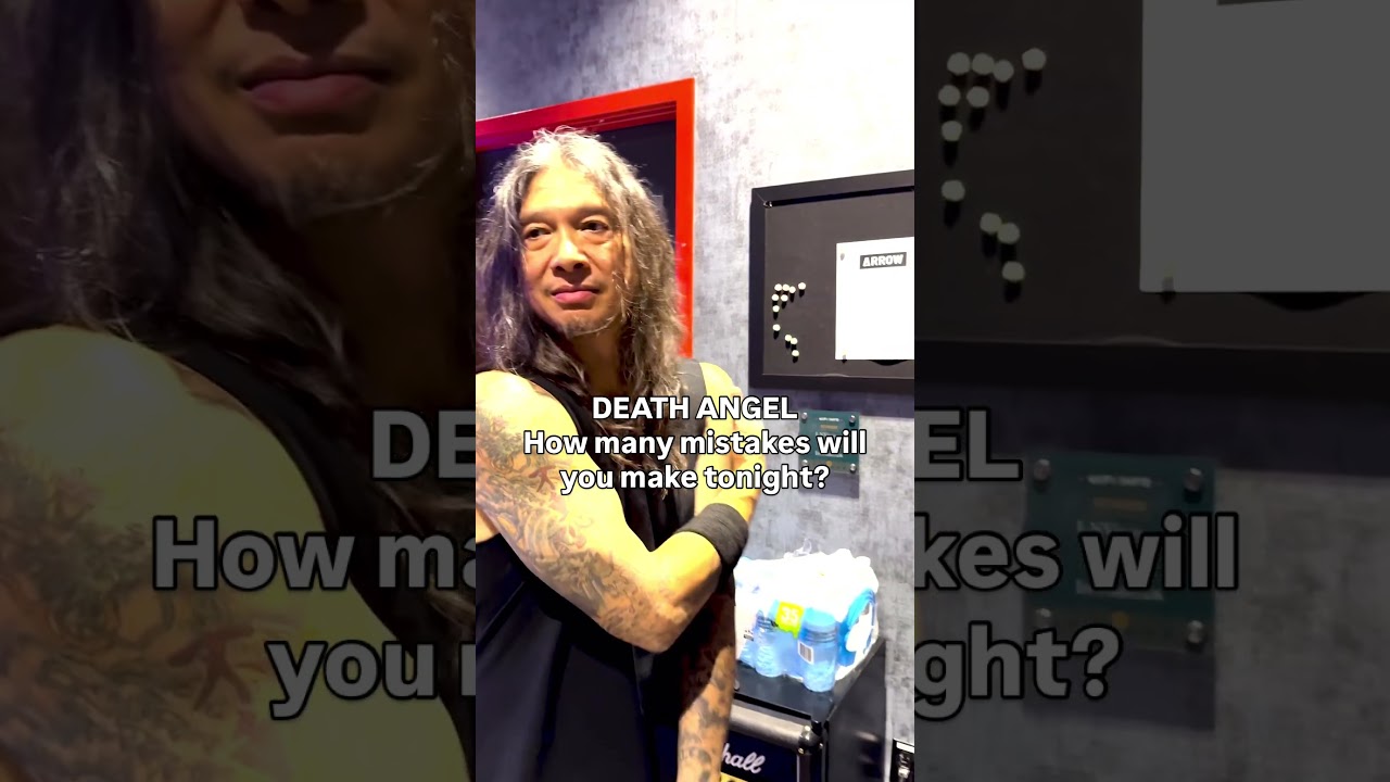 So… about the show 😅 #deathangel #thrashmetal #bayareathrash #metal #funny