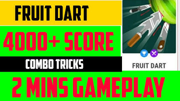 Mpl fruit dart 4000+ score 154 versan gameplay#mpl #mplpro