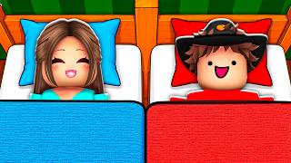 Sleep Over With My CRUSH in Roblox!