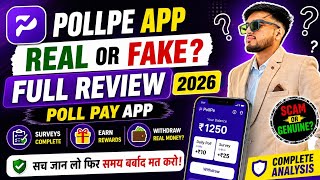 Poll pe app real or fake ? || pollpe survey app kya hai || reality of poll pe app 2026 ||full review screenshot 3