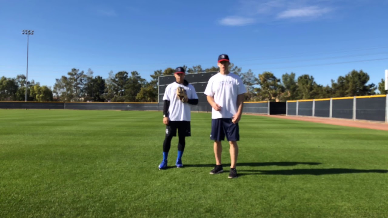 Outfield Fly Ball Progression Drill YouTube